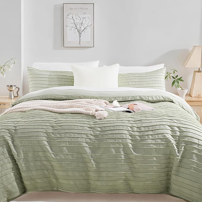 NEXHOME PRO Twin Duvet Cover, 2 Pieces Boho Tufted Duvet Cover Set, Soft and - Image 8