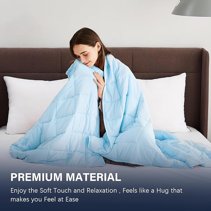 CuteKing Weighted Blanket for Adults: Weighted Blanket - Image 2