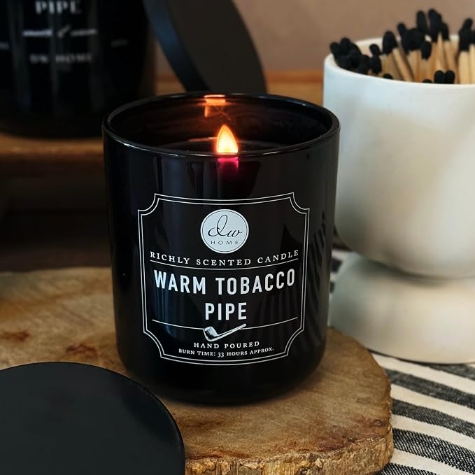 DW Home Warm Tobacco Pipe Scented Candle - Image 5