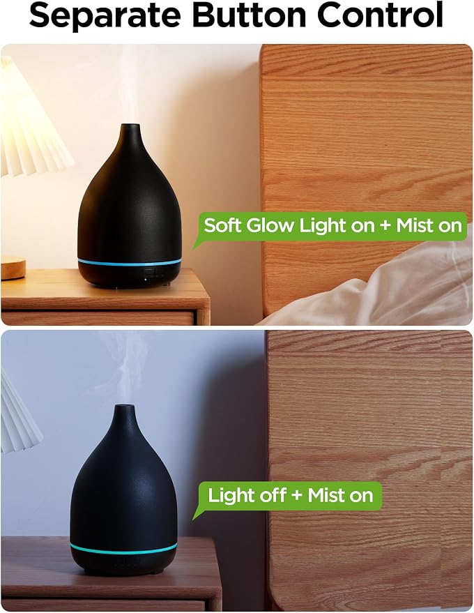 InnoGear Oil Diffuser, 300ML Ceramic Diffuser - Image 4