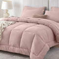 Sasttie Twin Comforter Set, 5 Pieces Bed in a Bag Twin, Complete Bedding Set by SASTTIE