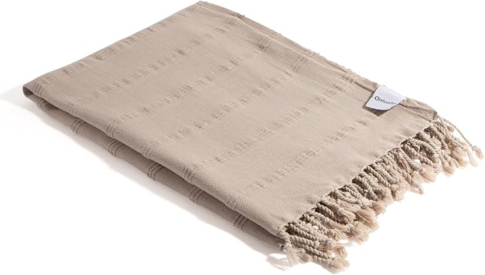 InfuseZen Stonewashed Turkish Bath & Beach Towel –100% Organic Turkish Cotton by InfuseZen