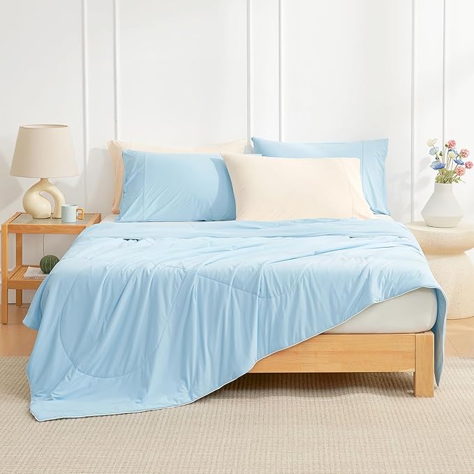 Cozy Bliss Cooling Comforter King Size, Cooling Blankets - Image 4