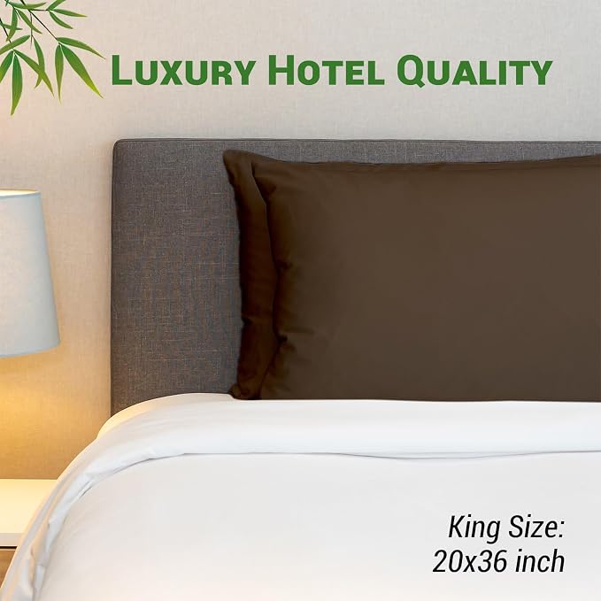 Gogreen Bamboo Rayon Waterproof Pillow Protector, Breathable Pillow Cover - Image 7