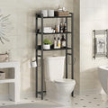 MAHANCRIS Over The Toilet Storage Rack, 3 Tier Bathroom Organizer Over Toilet by MAHANCRIS