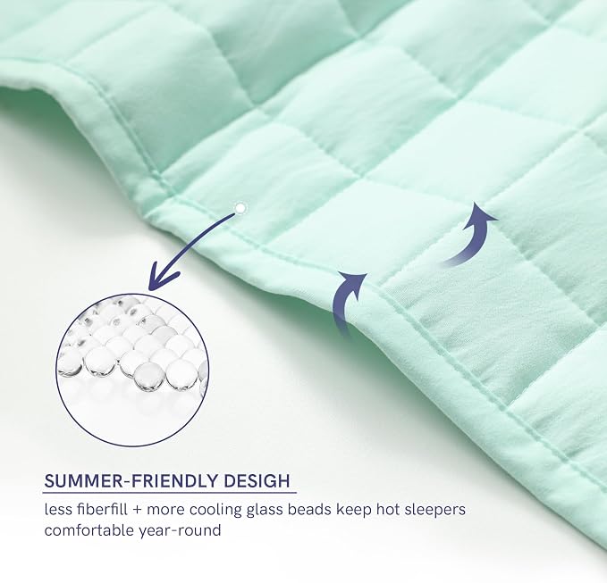 YnM 25lbs Weighted Blanket for Adults, Heavy Bed Throw Blanket - Image 4