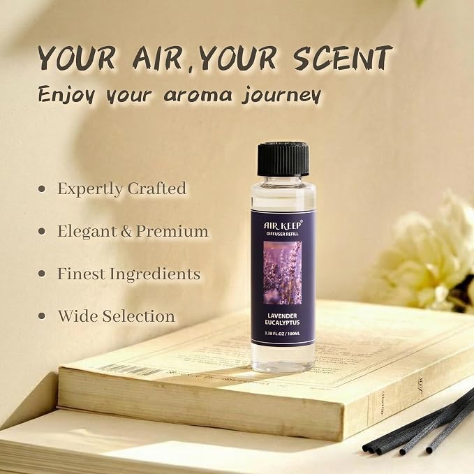 Airkeep Reed Diffuser Set, 1.69 fl oz - Image 2