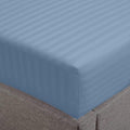 Feather & Stitch 1 PC Fitted Sheet California King Size, 100% Cotton Damask by FEATHERSTITCHNEWYORK
