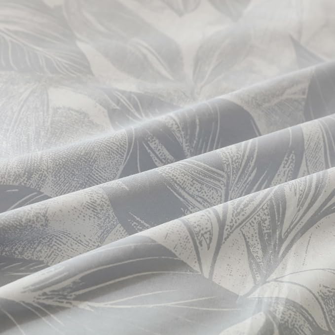 OAITE Duvet Cover Set King Size Floral Pattern Ultra Soft 100% Cotton Duvet - Image 6