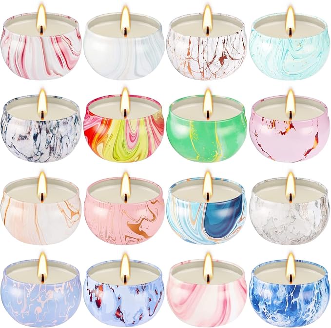 WPONSZU 16 Packs Scented Candle Gift Set - Image 4