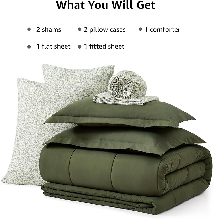 Monbix Queen Comforter Set - Image 7