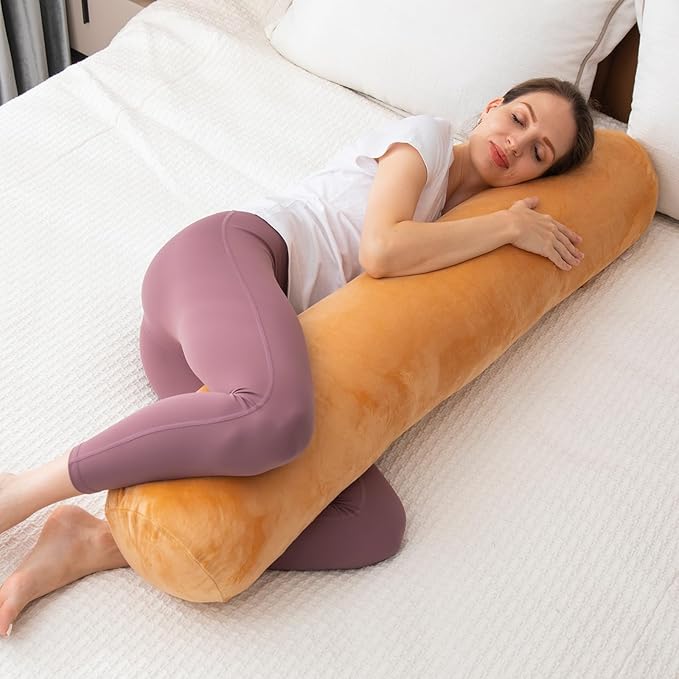 1 MIDDLE ONE Bolster Pillow for Bed, Long Round Body Pillow for Adults - Image 7