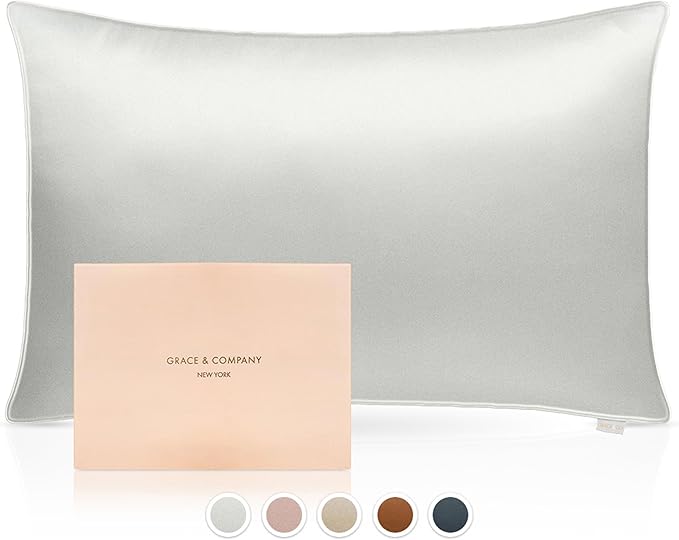 Grace & Company Silky Satin Pillowcase by GRACECOMPANY