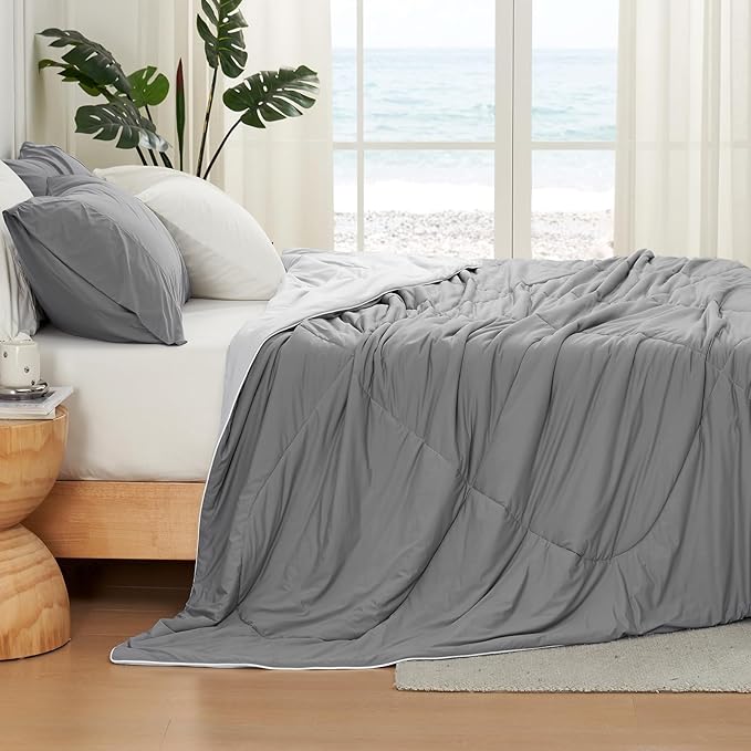 Cozy Bliss Cooling Comforter Twin XL Size, Cooling Blankets - Image 8