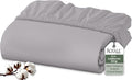 Royale Linens 100% Organic Cotton Fitted Sheet by ROYALELINENS