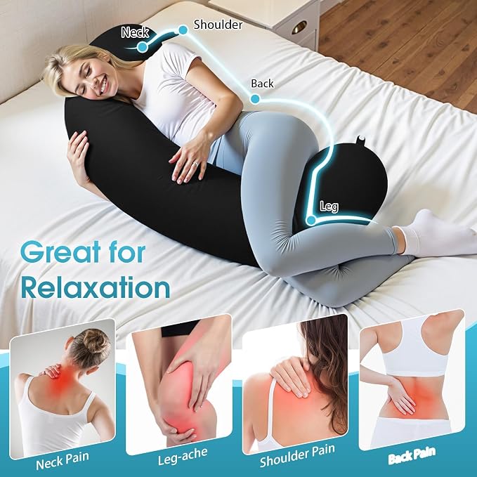 TranquilRelax C Shaped Body Pillow - Image 6