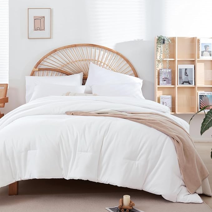 weigelia King Size Comforter Set Soft Microfiber 3 Piece Comforters Set - Image 2