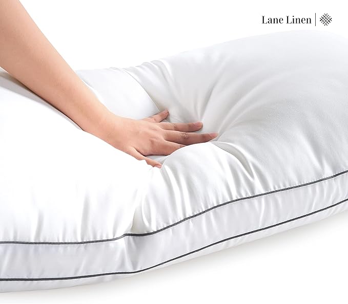 Lane Linen King Size Pillows Set of 2 - Image 5