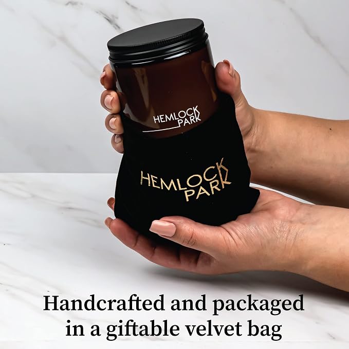 Hemlock Park Mulled Cider Apothecary Hand-Poured Scented Candle | Crackling - Image 2