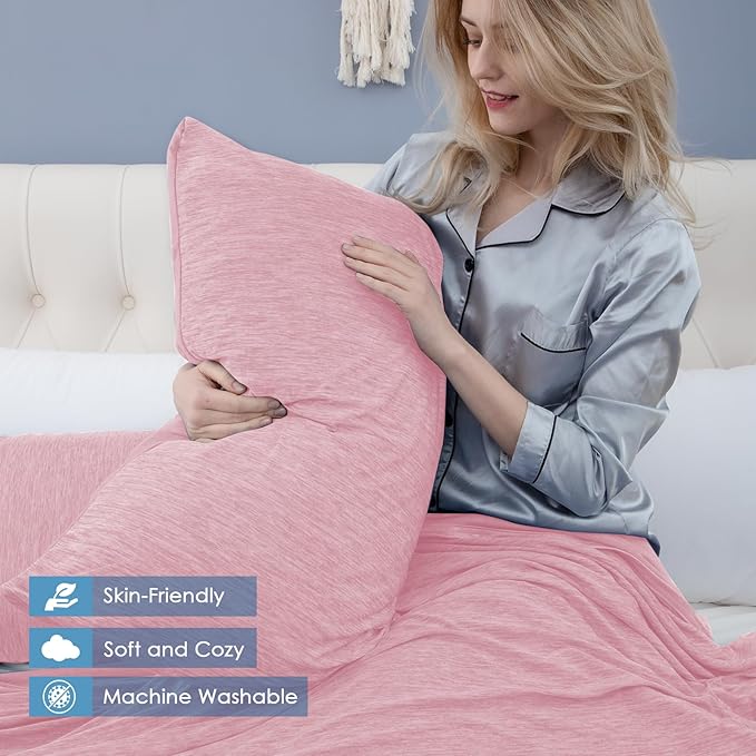 CHOSHOME Cooling Pillow Cases Zipper Pillow Covers Q-Max > 0.45 Zippered - Image 5