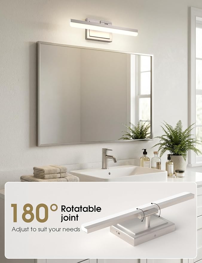 VOLISUN Modern Bathroom Vanity Light 15.7 inch, 20W Dimmable 5CCT Led Bathroom - Image 6
