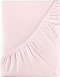 Royale Linen 400 Thread Count 100% American Grown Cotton Fitted Sheet Twin Size by ROYALELINENS
