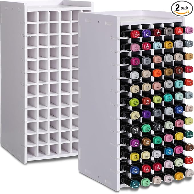 2 Pack Marker Storage Organizer Marker Organizer by Sunnychicc
