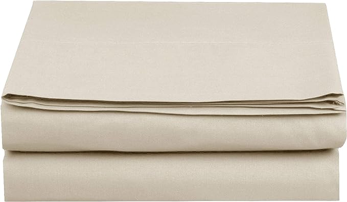 Elegant Comfort Premium Hotel Quality 1-Piece Flat Sheet, Luxury and Softest by ELEGANTCOMFORT
