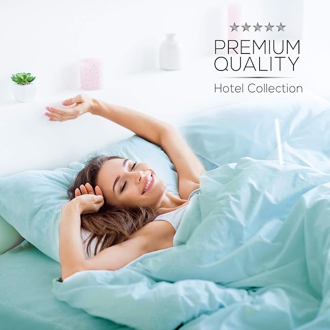 Mueller Ultratemp Bed Sheets Set, Super Soft 1800, 6 Piece California King - Image 7