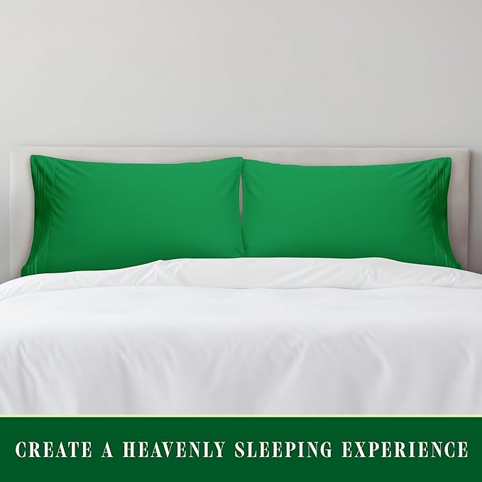 Elegant Comfort Luxury Ultra-Soft 2-Piece Pillowcase Set - Image 3
