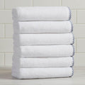 Great Bay Home Blue/White Hand Towel Set by GreatBayHome