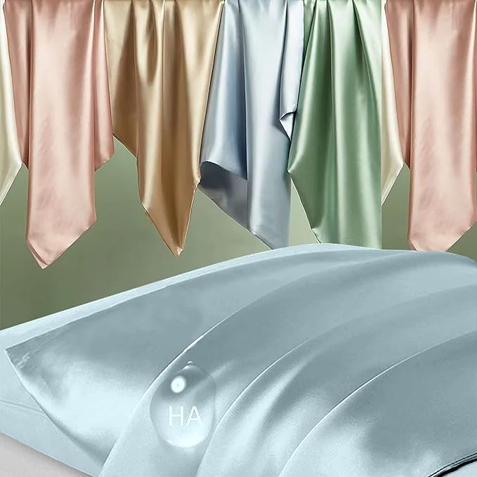 Silk Pillowcase for Hair and Skin, Mulberry Silk Pillow Cases King Size - Image 2