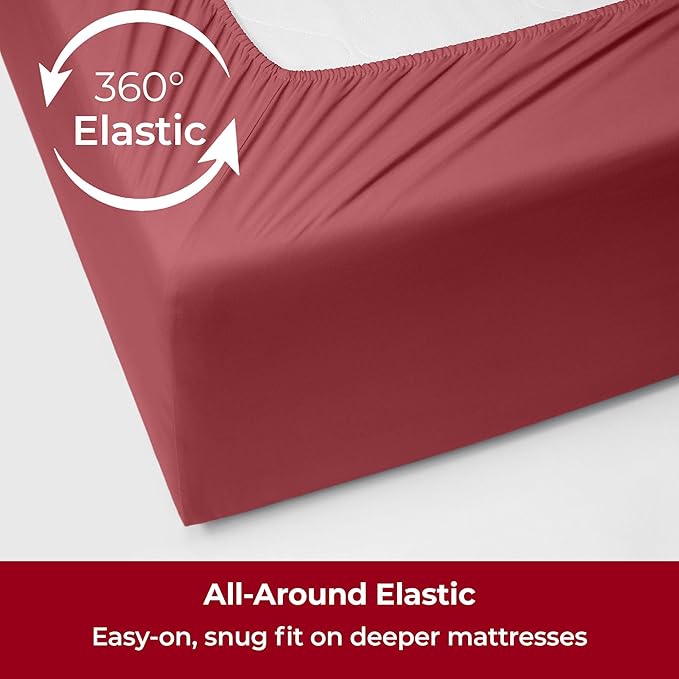 Mellanni Extra Deep California King Sheets - Image 5