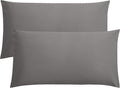 FLXXIE King Pillow Cases Set of 2, Soft Microfiber Pillow Covers by FLXXIE