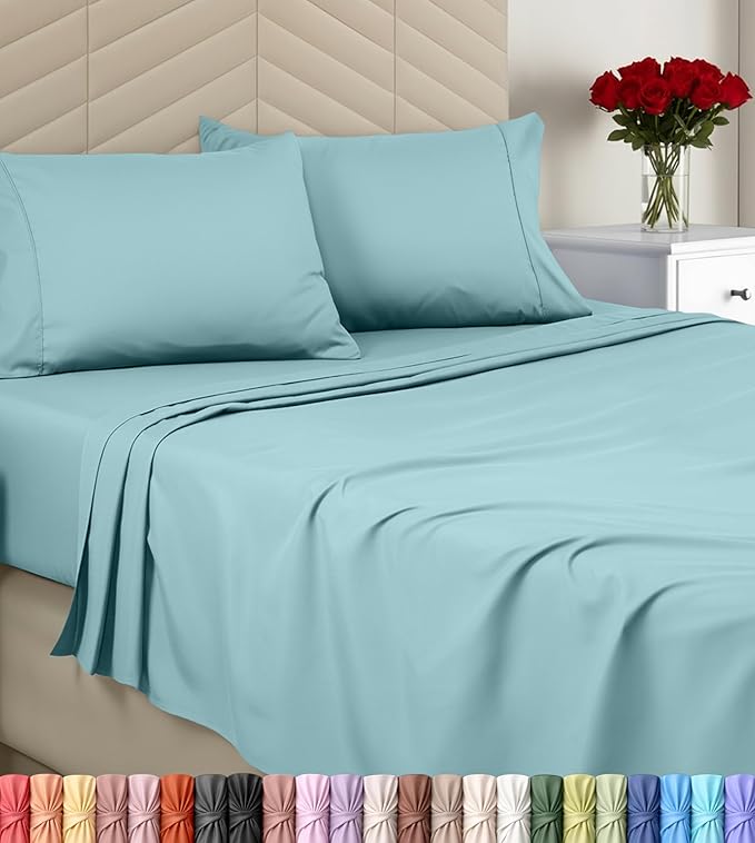 Utopia Bedding Queen Size 4 Piece Sheet Set by UTOPIABEDDING