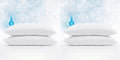 Serta Power Chill Cooling Pillow Protectors, Stain Resistant and Zippered by Serta