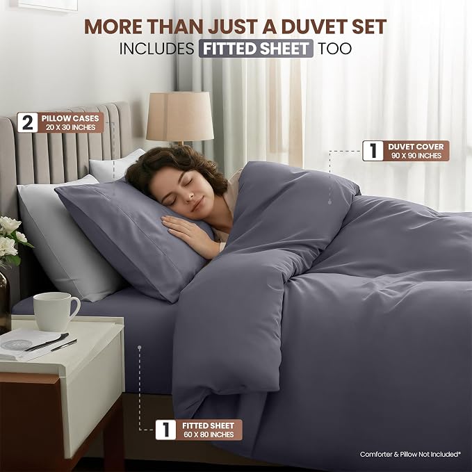 Utopia Bedding Duvet Cover Queen - Image 3