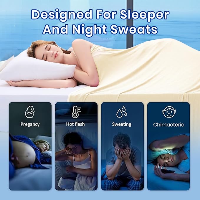 Topcee Cooling Blanket Full Size- 60"x90" Summer Cooling Throw Blanket - Image 4