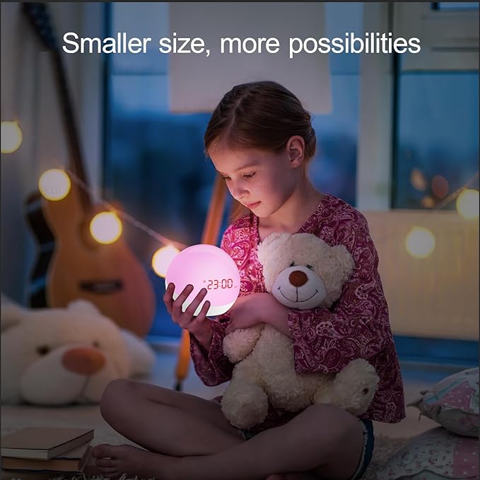 Ready to Rise Children's Sleep Trainer, Night Light, Alarm Clock, Toddler & - Image 6