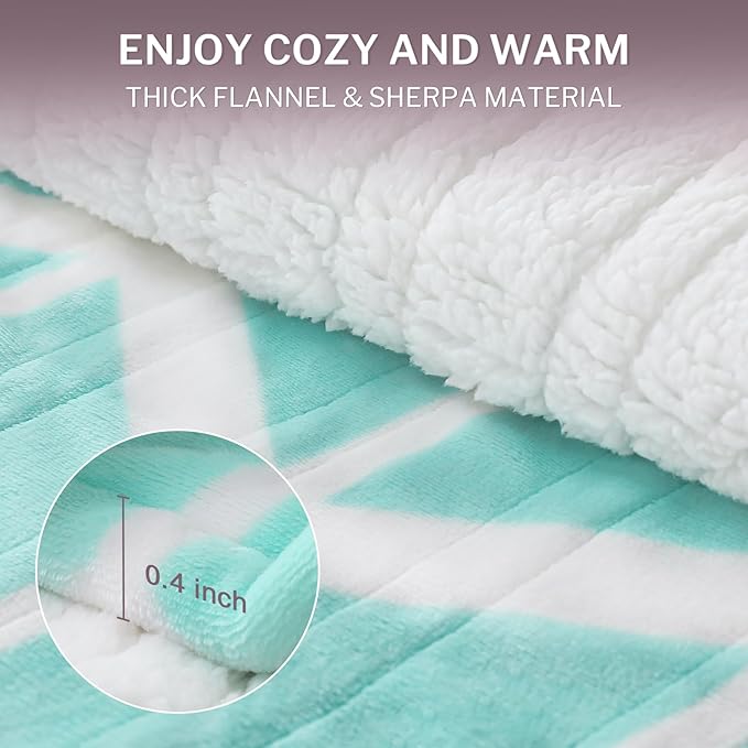 VENTIMI Electric Blanket Heated Throw, Fast Heating Blankets - Image 4