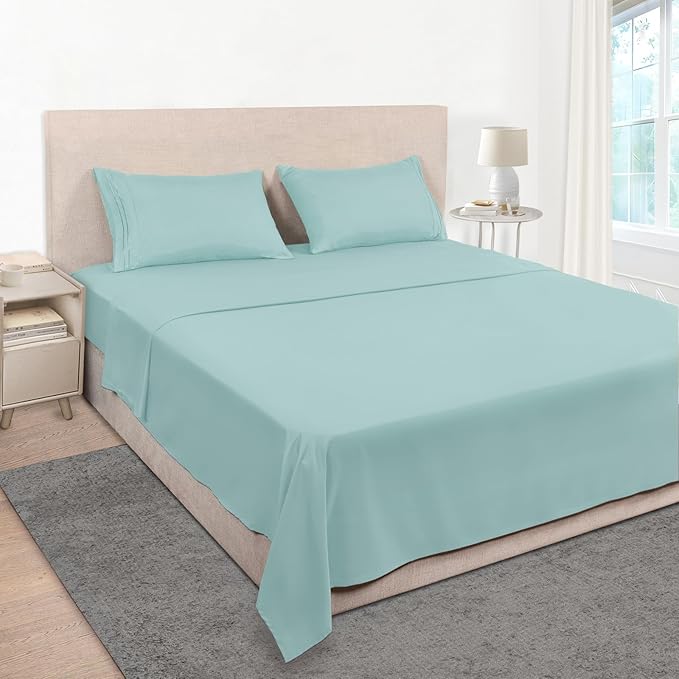 Mejoroom California King Size Sheet Set by Mejoroom