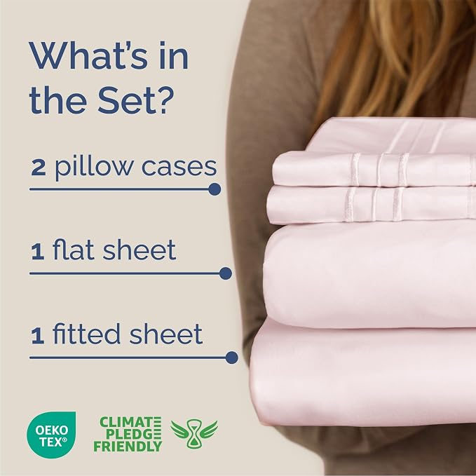 Queen Size 4 Piece Sheet Set - Image 2