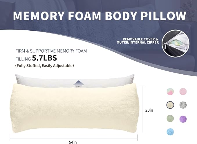 WSOFRLAC Bed Memory Foam Pillows - Image 8