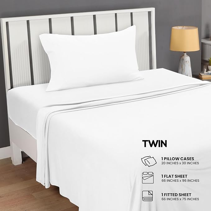 Utopia Bedding Twin Sheet Set - Image 2