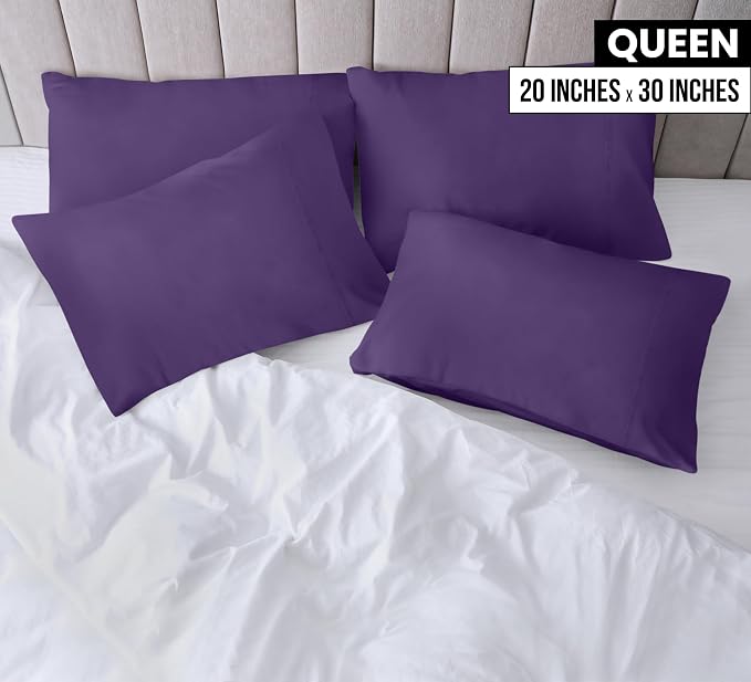 Utopia Bedding Queen Pillowcases - Image 2