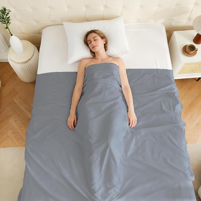 Queen Flat Sheet Only, 1 Pack Top Bed Sheets, Soft Breathable Brushed - Image 7