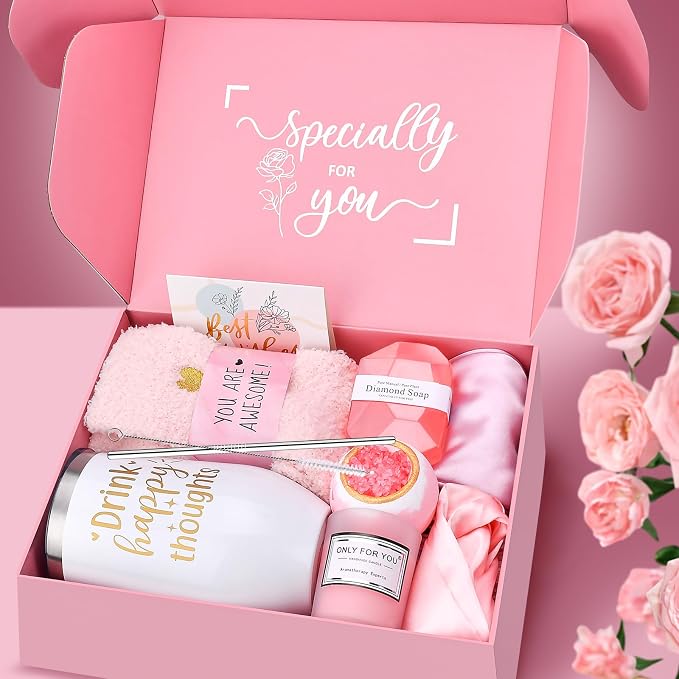 Gift Baskets for Women: Mothers Day Gifts for Mom Wife Women Her Easter Basket - Image 3