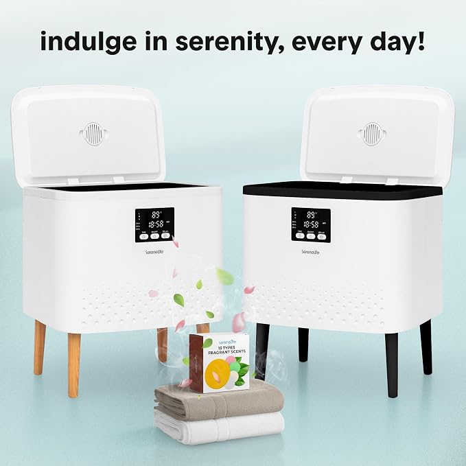SereneLife WiFi-enabled Towel Warmer Bucket, 20L Large Capacity heater bucket - Image 8