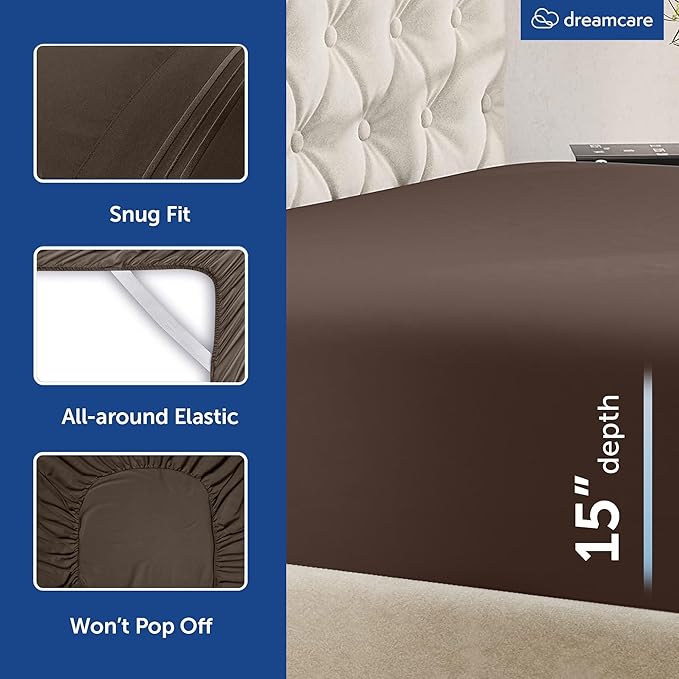 DREAMCARE King Size Sheets Set - Image 6