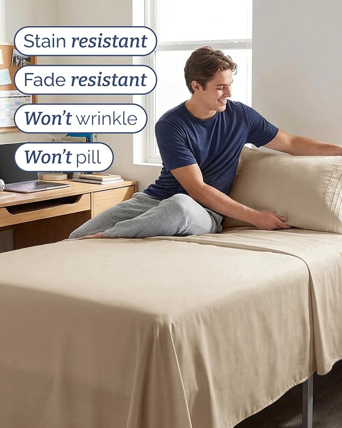 Twin XL Size 3 Piece Sheet Set - Image 5